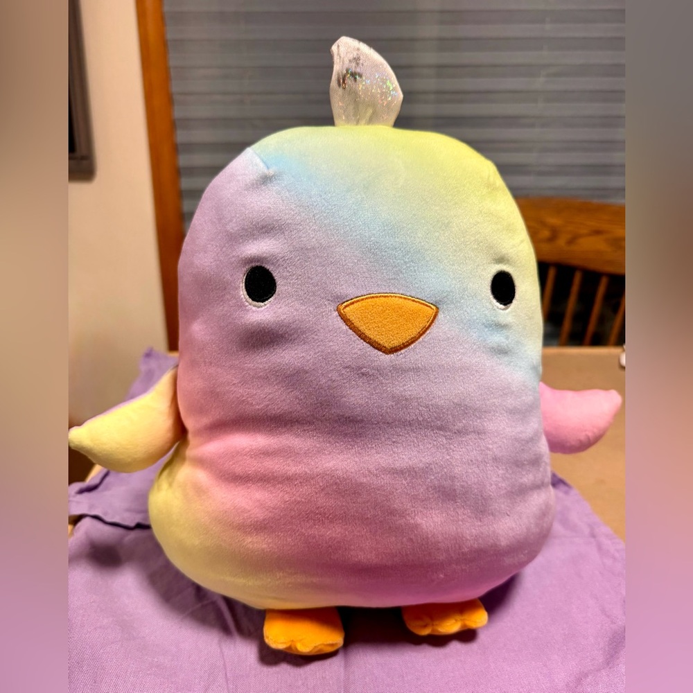 Colorful Plush Bird Toy